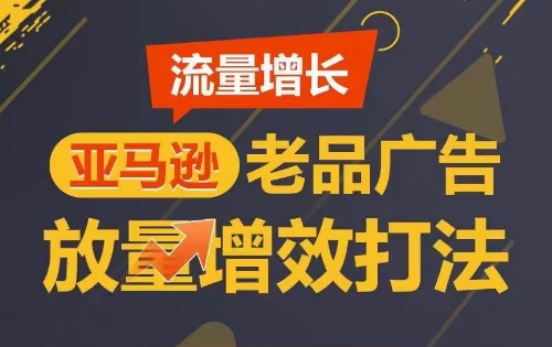 流量增长 亚马逊老品广告放量增效打法，短期内广告销量翻倍-三六网赚