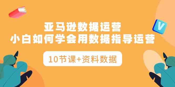 （10158期）亚马逊数据运营，小白如何学会用数据指导运营（10节课+资料数据）-三六网赚