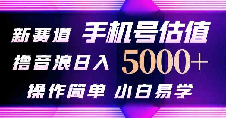 （10154期）抖音不出境直播【手机号估值】最新撸音浪，日入5000+，简单易学，适合…-三六网赚