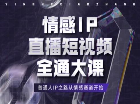 情感IP直播短视频全通大课，普通人IP之路从情感赛道开始-三六网赚