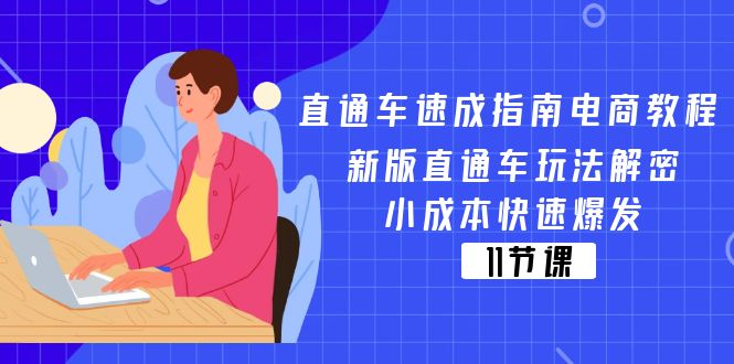 （11537期）直通车 速成指南电商教程：新版直通车玩法解密，小成本快速爆发（11节）-三六网赚