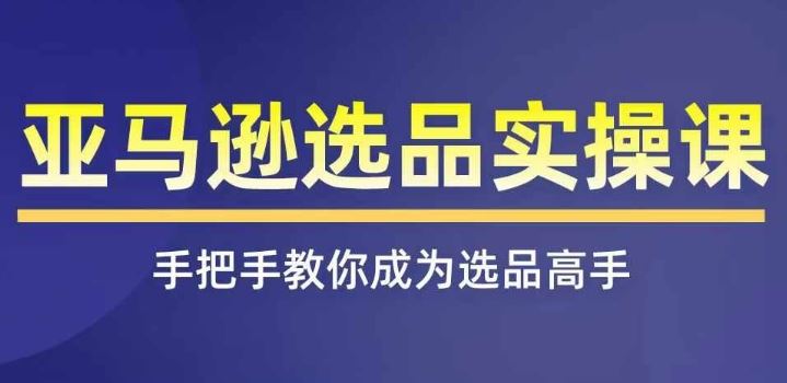 亚马逊选品实操课程，快速掌握亚马逊选品的技巧，覆盖亚马逊选品所有渠道-三六网赚