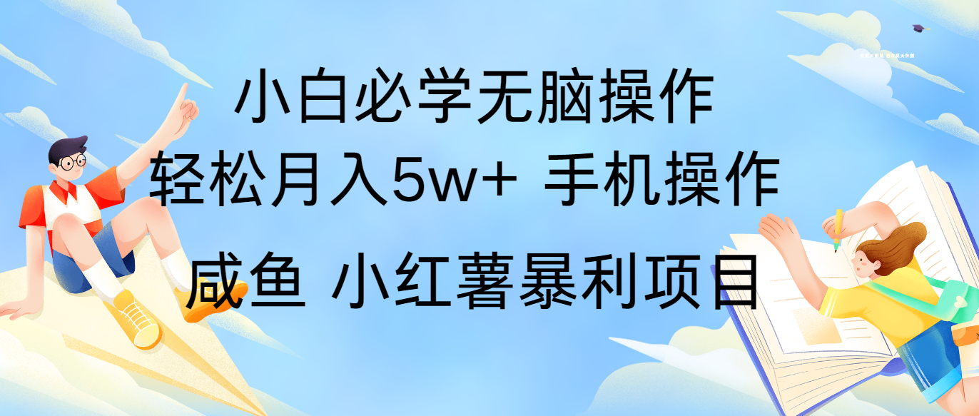 全网首发2024最暴利手机操作项目，简单无脑操作，每单利润最少500+-三六网赚