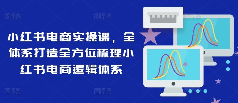 小红书电商实操课，全体系打造全方位梳理小红书电商逻辑体系-三六网赚