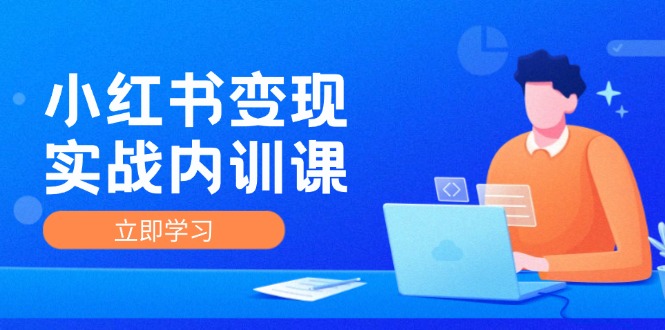 小红书变现实战内训课，0-1实现小红书-IP变现 底层逻辑/实战方法/训练结合-三六网赚