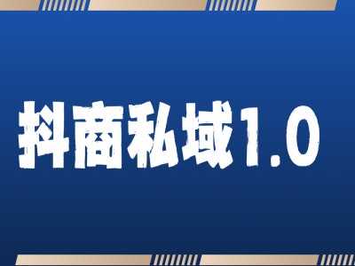 抖商服务私域1.0，抖音引流获客详细教学-三六网赚