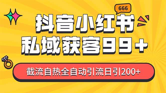 （13421期）某音，小红书，野路子引流玩法截流自热一体化日引200+精准粉 单日变现3…-三六网赚