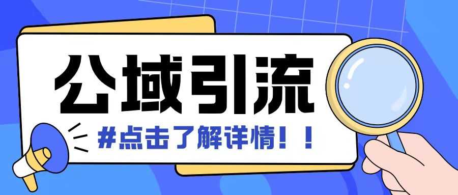 全公域平台，引流创业粉自热模版玩法，号称日引500+创业粉可矩阵操作-三六网赚