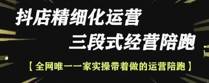 抖店精细化运营，非常详细的精细化运营抖店玩法-三六网赚