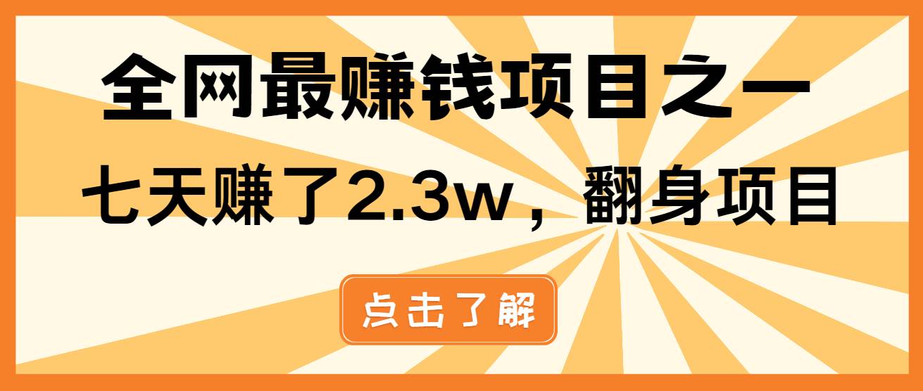 （13674期）小白必学项目，纯手机简单操作收益非常高!年前翻身！-三六网赚