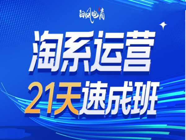 淘系运营21天速成班35期，年前最后一波和2025方向-三六网赚